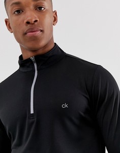 Черный топ с молнией Calvin Klein Golf Harlem - Черный