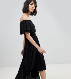 Платье макси с открытыми плечами River Island - Черный