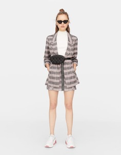 Пиджак из струящейся ткани Stradivarius