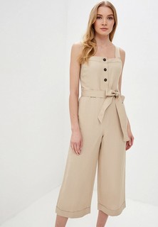 Комбинезон Banana Republic SL CROPPED BUTTON FRONT LINEN JUMPSUIT