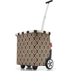 Сумка-тележка Reisenthel Carrycruiser diamonds mocha OE6039
