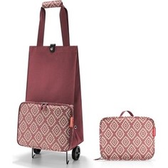 Сумка на колесиках Reisenthel Foldabletrolley diamonds rouge HK3065