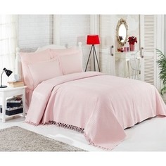 Набор для спальни Do and Co евро + 4 наволочки 50x70/70x70 ранфорс (9848 розовый)