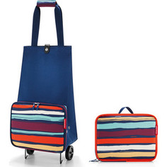 Сумка на колесиках Reisenthel Foldabletrolley artist stripes HK3058