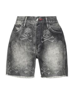 Джинсовые бермуды Philipp Plein