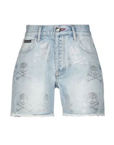 Джинсовые бермуды Philipp Plein