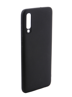 Аксессуар Чехол для Samsung Galaxy A70 DF Silicone Super Slim sColorCase-05 Black
