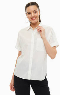 Рубашка Хлопковая рубашка оверсайз с короткими рукавами Mavi
