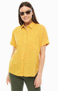 Рубашка Хлопковая рубашка оверсайз с короткими рукавами Mavi