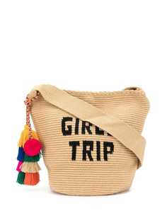 Soraya Hennessy плетеная сумка-ведро Girls Trip Mochila