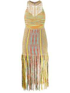 M Missoni трикотажное платье миди