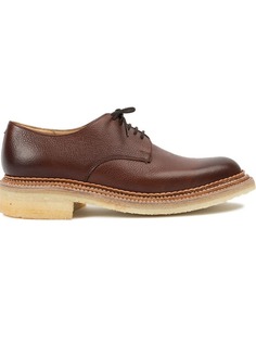 Grenson туфли дерби на резиновой подошве