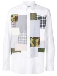 Junya Watanabe MAN рубашка в клетку гингем
