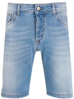 Entre Amis удлиненные джинсовые шорты