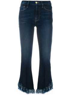 FRAME укороченные расклешенные джинсы