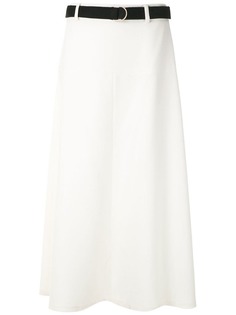 Nk юбка миди с поясом