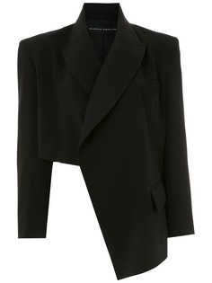 Gloria Coelho блейзер ассиметричного кроя