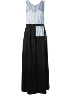 Tibi комбинезон в стиле колор-блок