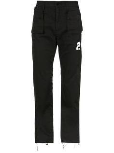 Undercover брюки карго прямого кроя