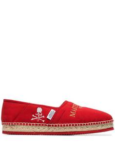 Mastermind Japan эспадрильи с логотипом из коллаборации с Suicoke