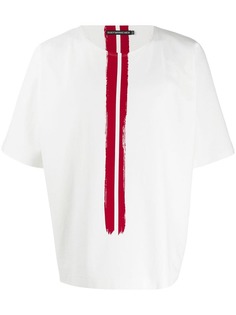 Issey Miyake Men футболка оверсайз с полосками