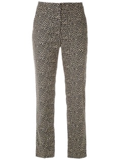 Egrey брюки прямого кроя с принтом
