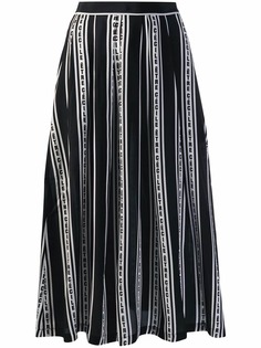 Être Cécile юбка миди в полоску