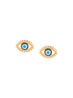 Tory Burch серьги-гвоздики Evil Eye