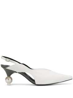 Yuul Yie туфли на скульптурном каблуке