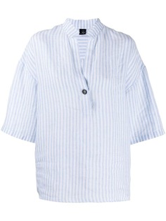 Fay полосатая блузка с короткими рукавами
