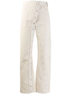 Courrèges брюки прямого кроя