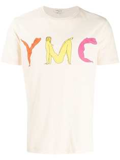 YMC футболка с логотипом