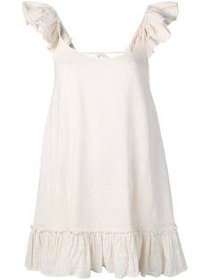 Sundress платье мини с вышивкой