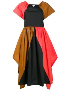 Isa Arfen расклешенное платье в стиле колор-блок