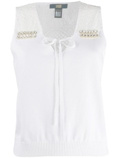 Cavalli Class топ с кристаллами