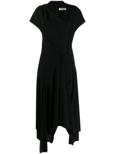 Chalayan платье с короткими рукавами