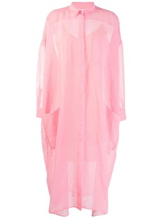 Maison Rabih Kayrouz платье-рубашка оверсайз