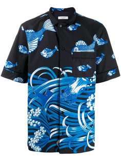 Valentino рубашка с принтом Fishrain