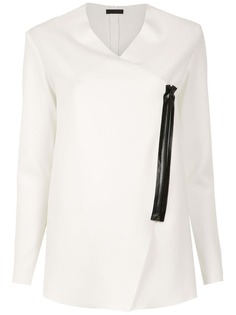 Osklen асимметричное пальто