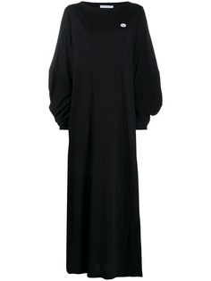 Société Anonyme платье макси с оборками на рукавах