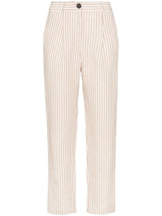 Mara Hoffman брюки Dita в полоску