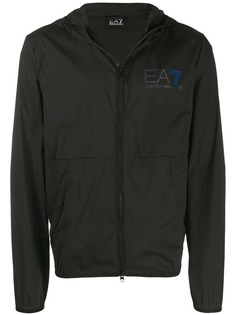 Ea7 Emporio Armani легкая куртка с капюшоном