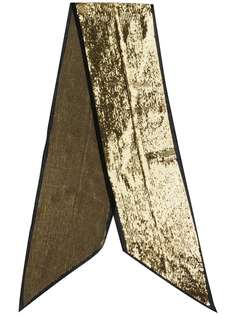 Saint Laurent узкий платок с пайетками