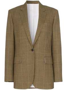 Calvin Klein 205W39nyc однобортный блейзер в клетку