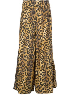 Adam Lippes wide-leg poplin culottes