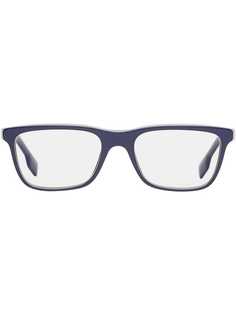 Burberry Eyewear Icon Stripe Detail Rectangular Optical Frames