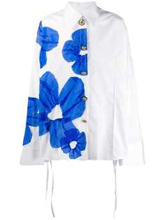 Botter flower open over shirt