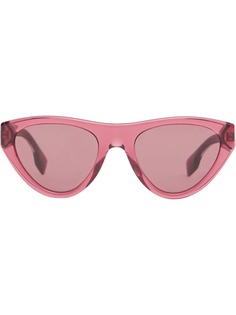 Burberry Eyewear Triangular Frame Sunglasses
