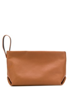 Loro Piana zip up clutch bag