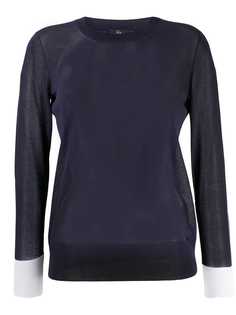 Fay прозрачный трикотажный джемпер